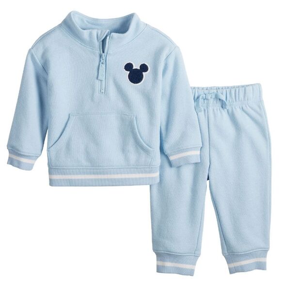 Jumping Beans Disney Mickey Mouse & Pluto Baby Top & Jogger Set - Picture 2 of 2